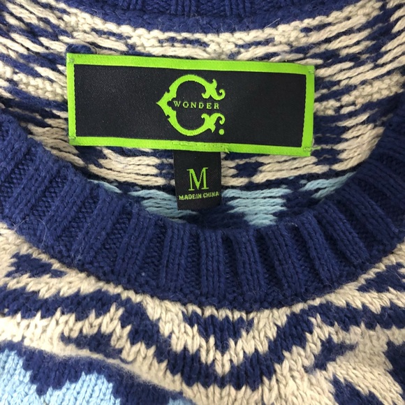 C WONDER Fair Isle Pullover Sweater - Picture 5 of 5